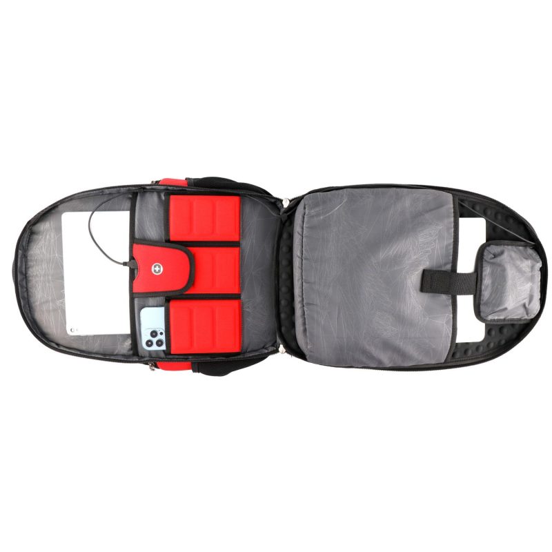 Custom SwissDigital® Antibacterial Large Travel RFID Protection Backpack - 2
