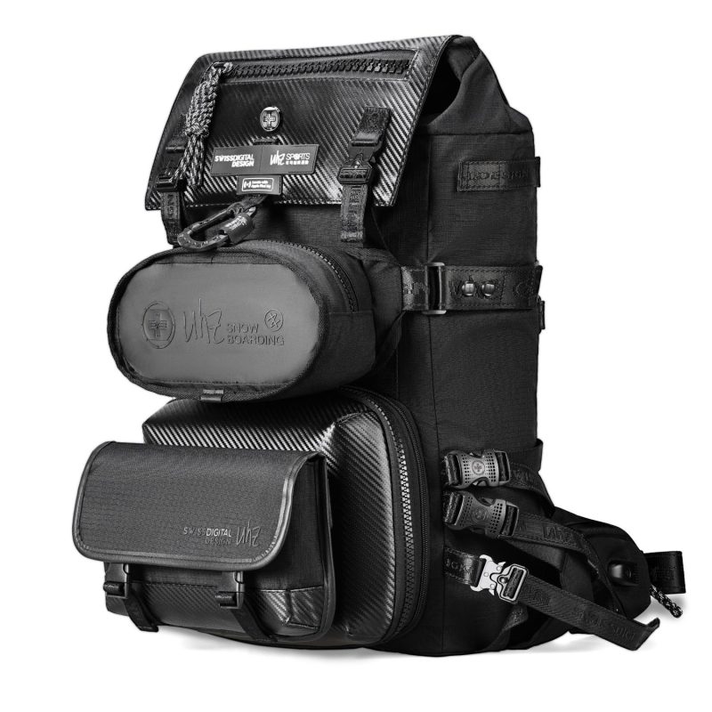 Custom SwissDigital® BALERNA L Ultimate Travel SDD Finder Backpack - 2