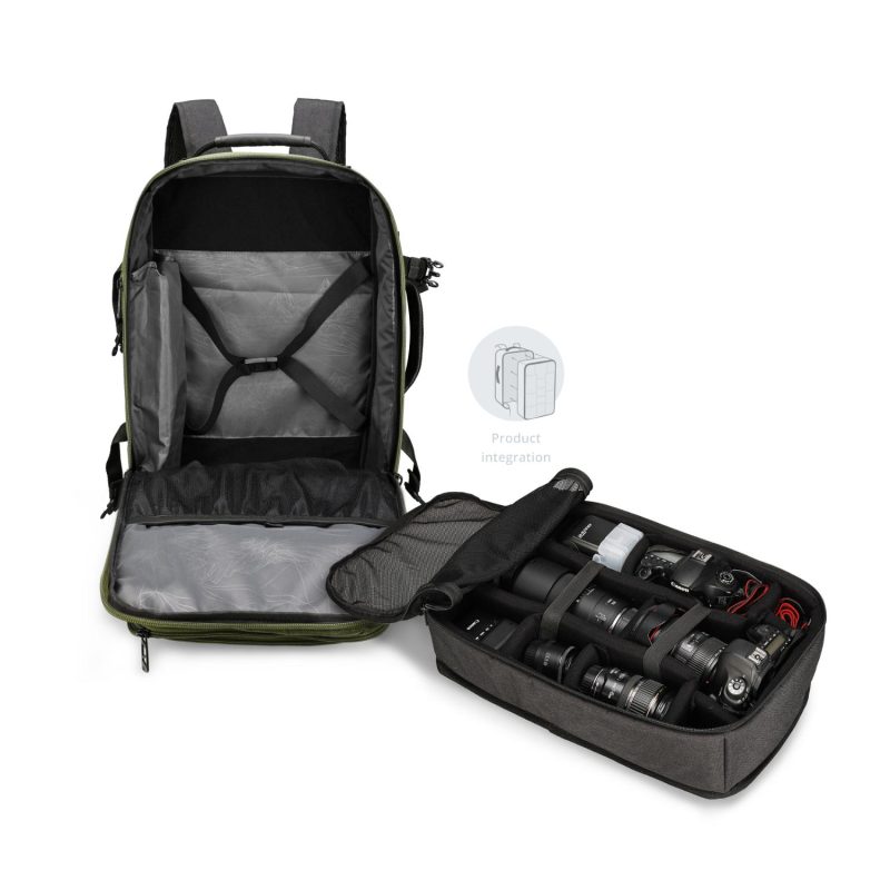 Custom SwissDigital® BERG PRO USB Charging Port Camera Backpack - 4