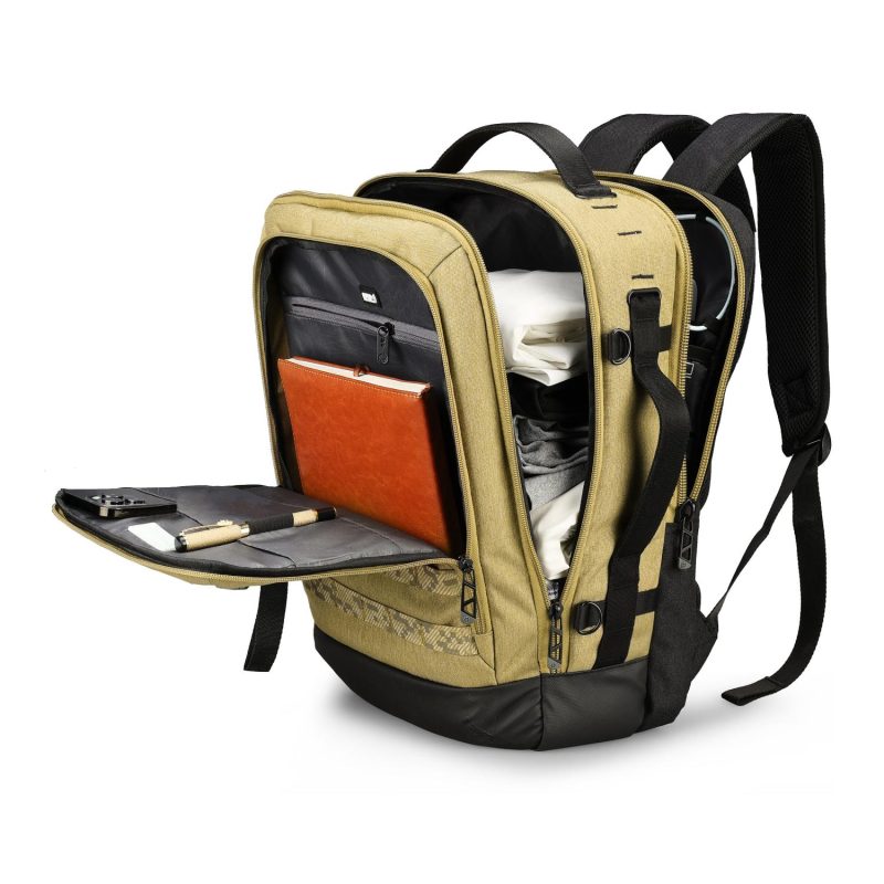 Custom SwissDigital® BERG RFID Protection Large Travel Backpack - 2