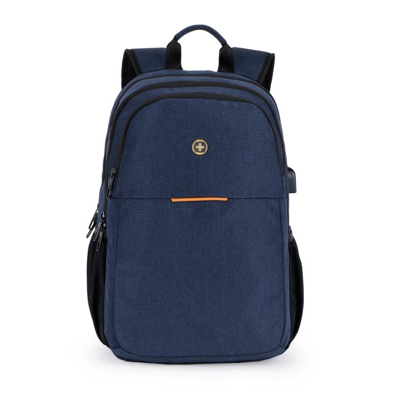 Custom SwissDigital® BIBERSTEIN TSA-Friendly Travel Backpack - 1