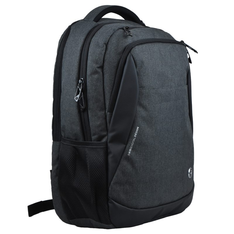 Custom SwissDigital® Boswil USB Charging Port Travel Backpack - 2