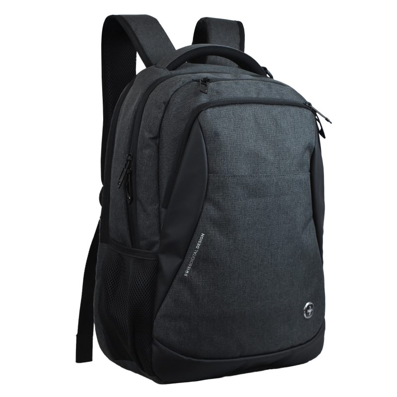 Custom SwissDigital® Boswil USB Charging Port Travel Backpack - 3