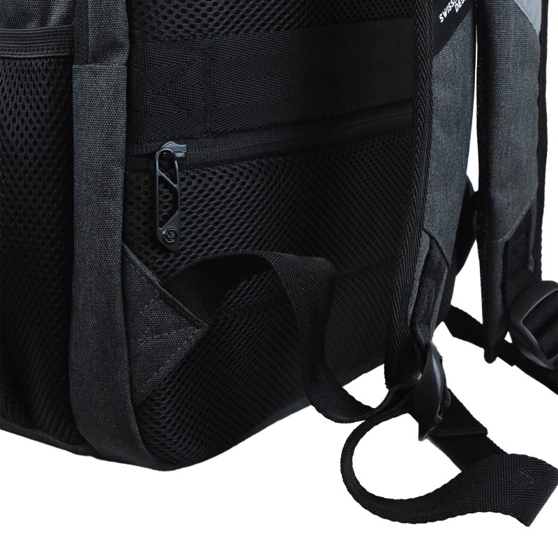Custom SwissDigital® Boswil USB Charging Port Travel Backpack - 7