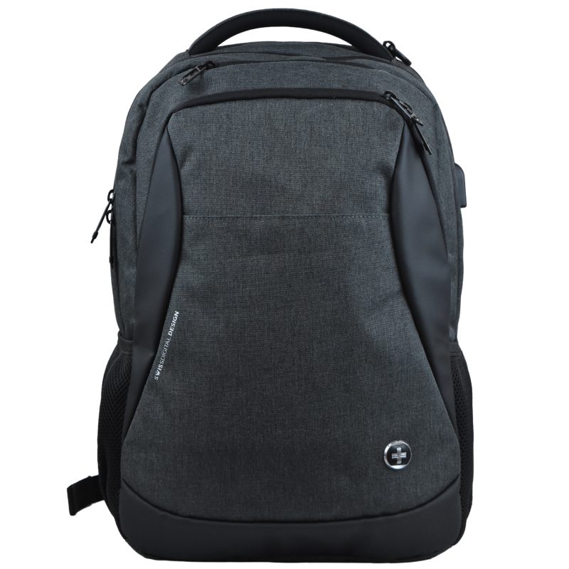 Custom SwissDigital® Boswil USB Charging Port Travel Backpack - 9
