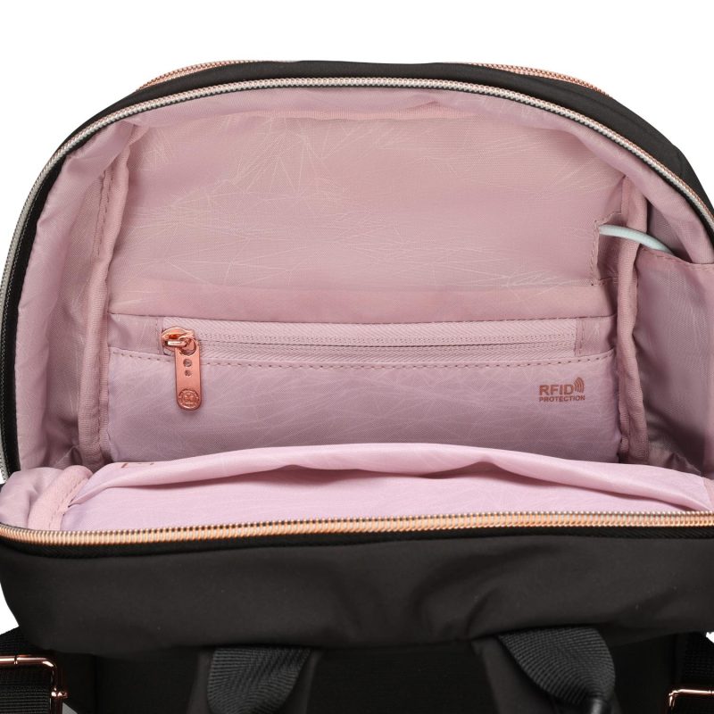 Custom SwissDigital® Katy Rose Medium Recycled Travel Backpack - 4