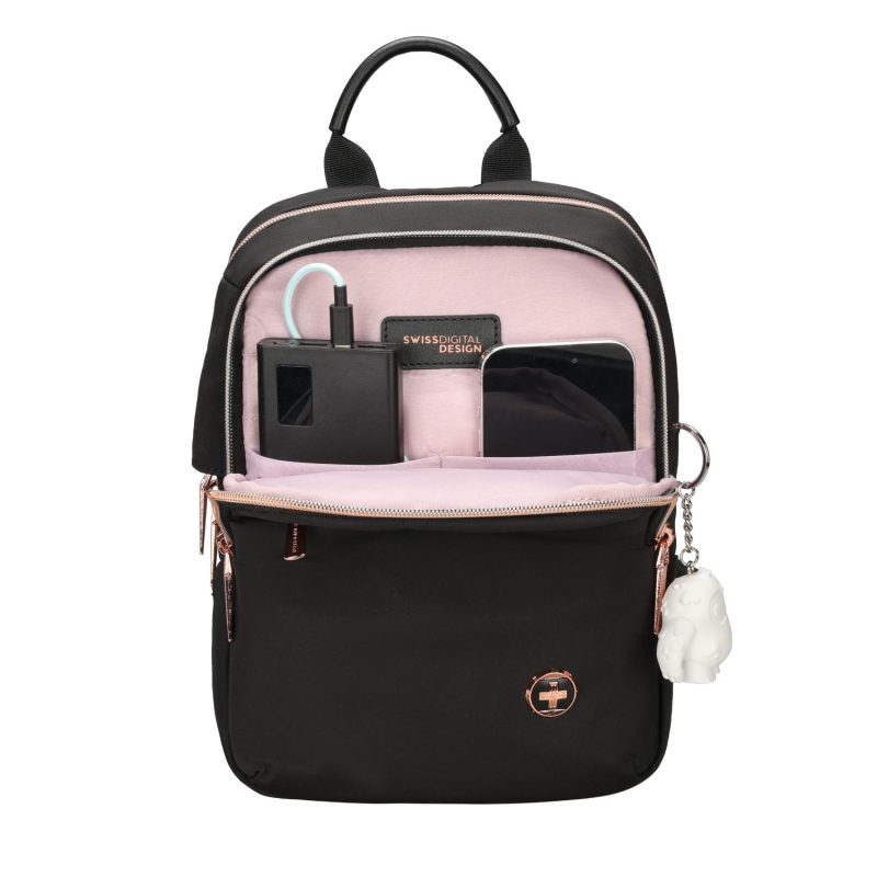 Custom SwissDigital® Katy Rose Medium Recycled Travel Backpack - 7