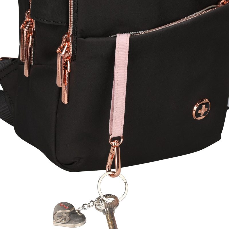 Custom SwissDigital® Katy Rose Medium Recycled Travel Backpack - 9