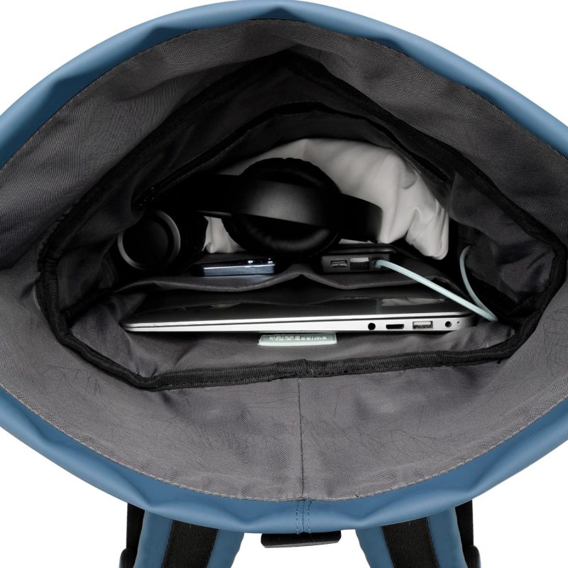 Custom SwissDigital® LAMONE RFID Protection Rolltop Backpack - 3