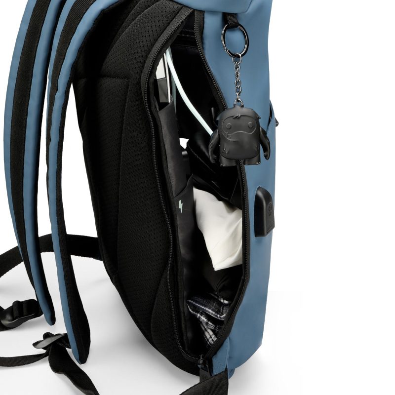 Custom SwissDigital® LAMONE RFID Protection Rolltop Backpack - 5