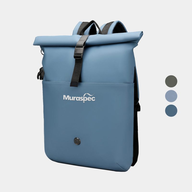 Custom SwissDigital® LAMONE RFID Protection Rolltop Backpack