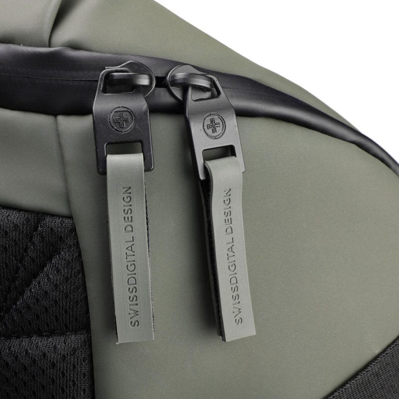Custom SwissDigital® LAMONE USB Charging Port Stylish LED Backpack - 5