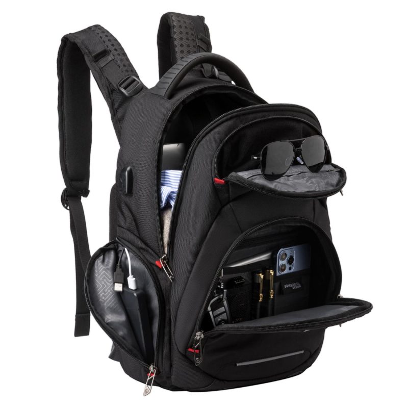 Custom SwissDigital® Neptune SV Massage Large Travel Backpack - 2