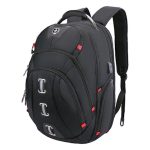 Custom SwissDigital® PIXEL Front Reflectors Travel Backpack - 1