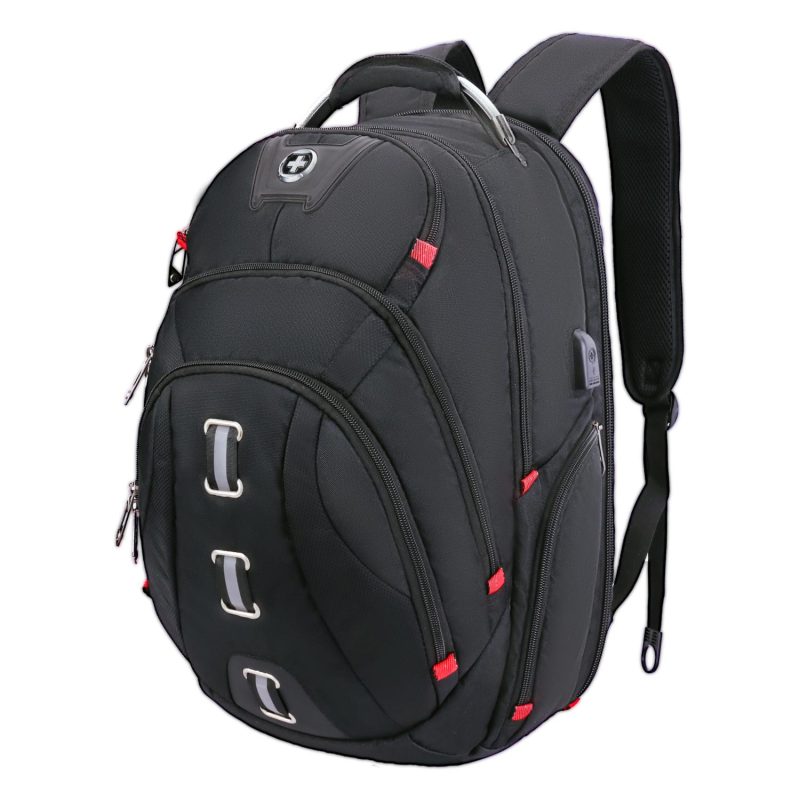 Custom SwissDigital® PIXEL Front Reflectors Travel Backpack - 1