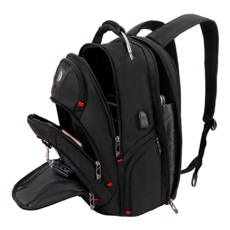 Custom SwissDigital® PIXEL Front Reflectors Travel Backpack - 2