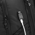 Custom SwissDigital® PIXEL PRO Stylish TSA-Friendly Finder Backpack - 5