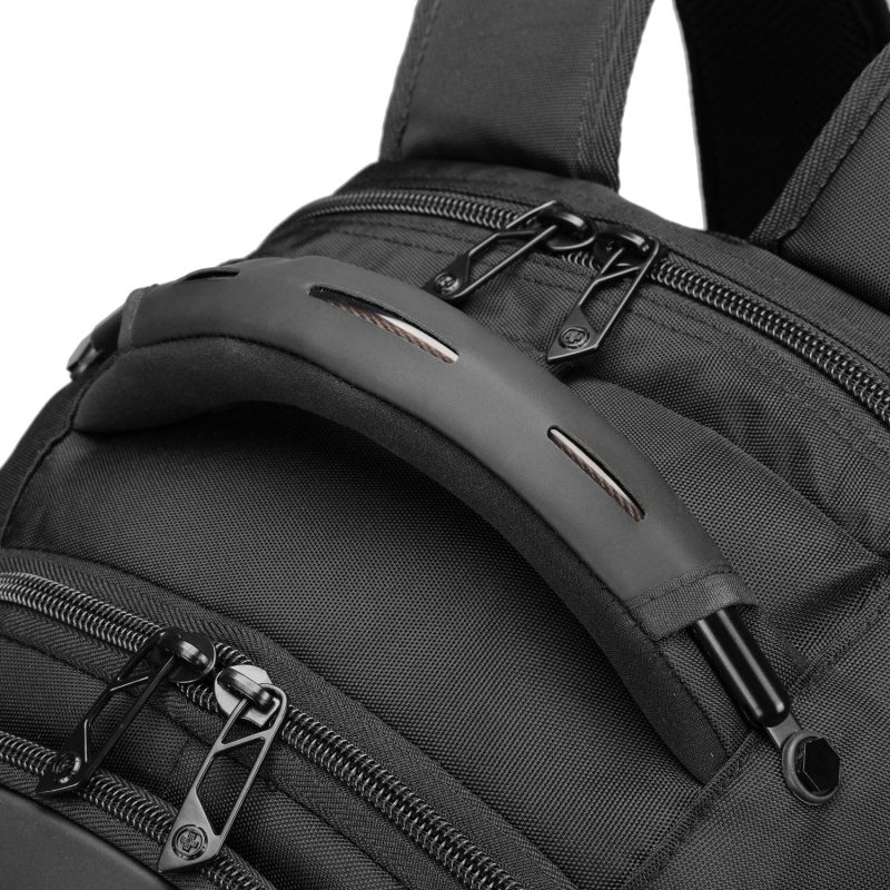 Custom SwissDigital® PIXEL PRO Stylish TSA-Friendly Finder Backpack - 9