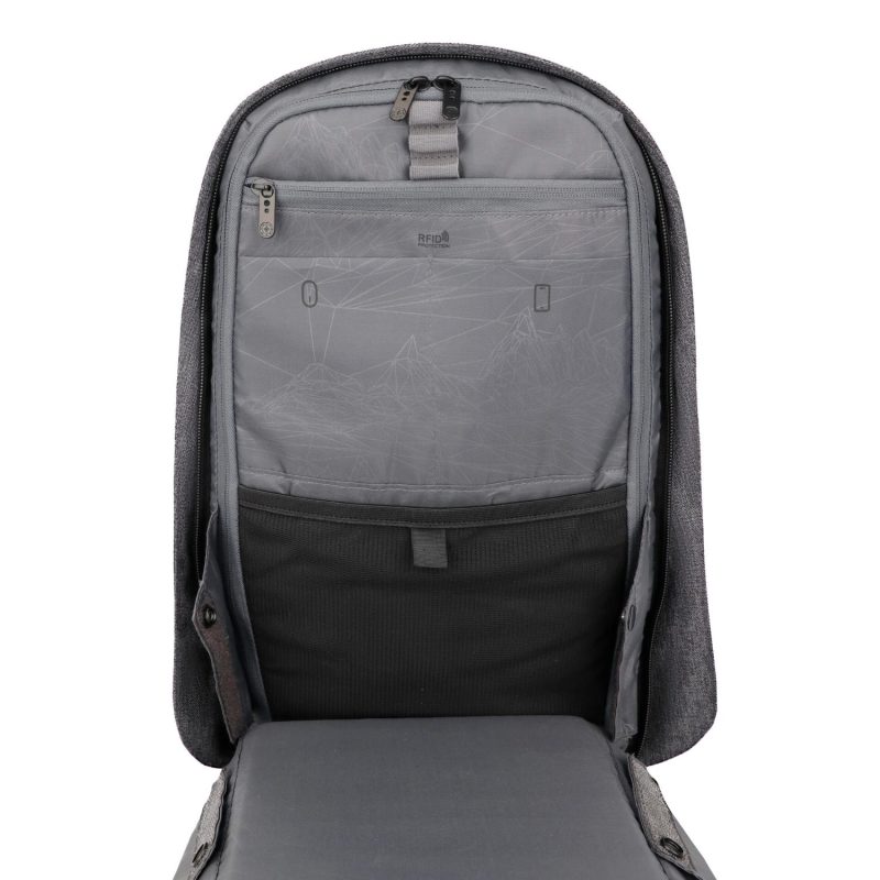 Custom SwissDigital® RFID COSMO 3.0 Massage Travel Backpack - 4