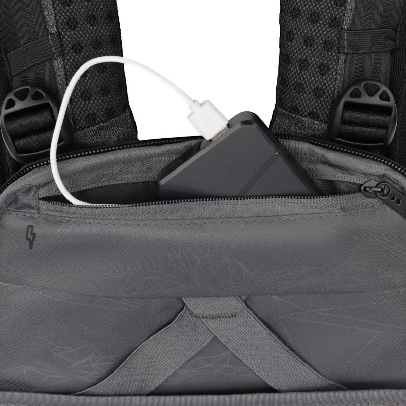 Custom SwissDigital® RFID COSMO 3.0 Massage Travel Backpack - 7