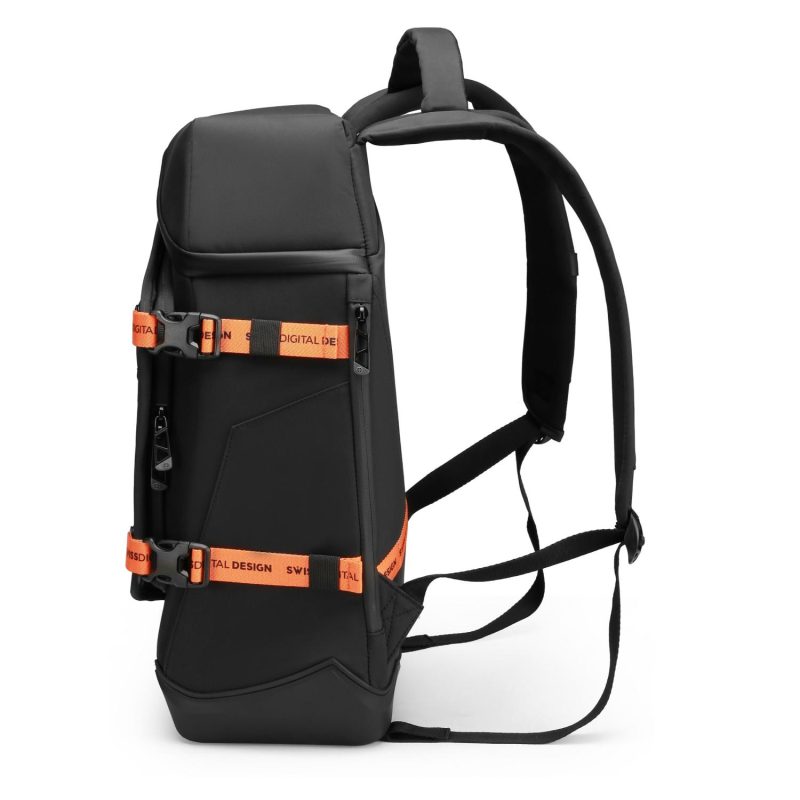 Custom SwissDigital® SEON RFID USB Charging Port Waterproof Backpack - 7