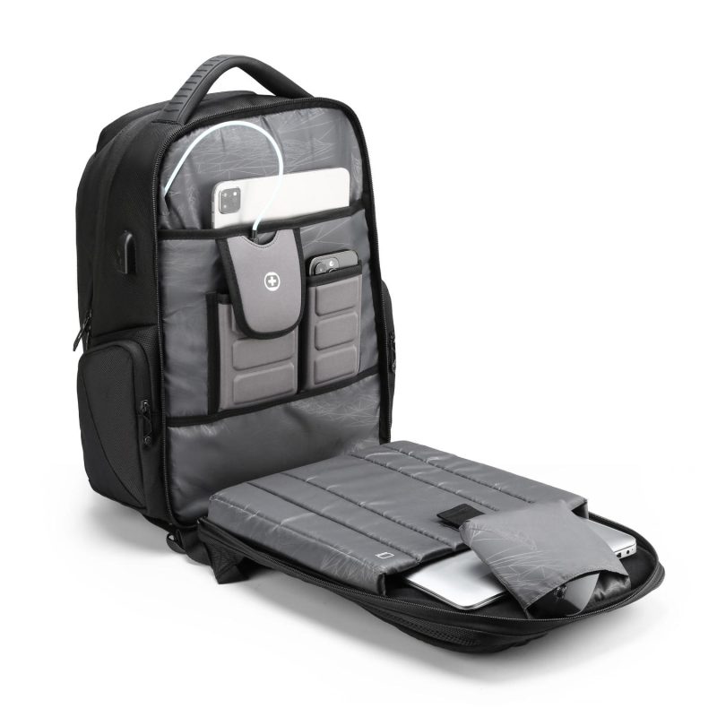 Custom SwissDigital® TERABYTE NG Stylish Travel Backpack - 3