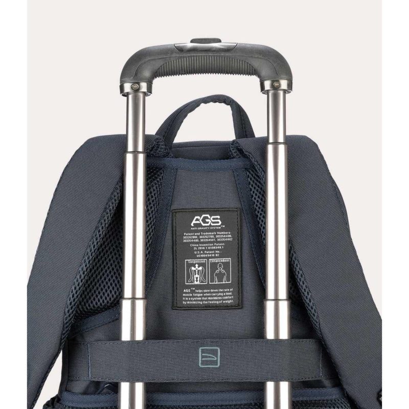 Custom TUCANO® - Italy BINARIO Recycled Anti-Gravity System Business Backpack - 8
