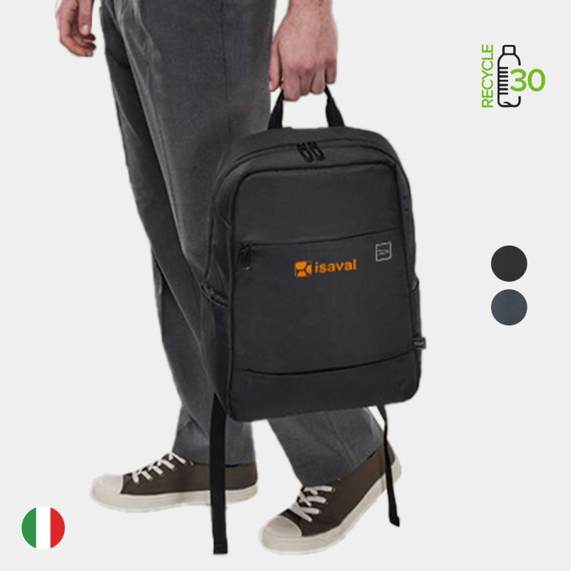 Custom TUCANO® - Italy GLOBAL Recycled Military Style Executive Business Backpack
