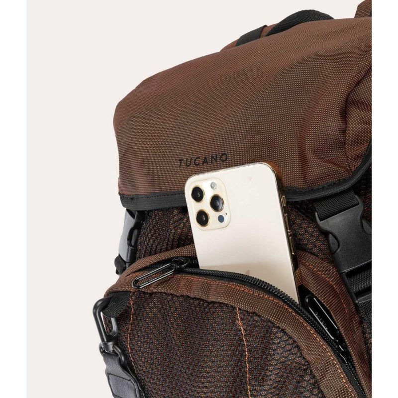 Custom TUCANO® - Italy GOAL Recycled Modern Business Backpack - 3