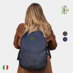 Custom TUCANO® - Italy LET ME OUT Recycled Executive Super Light Foldable Backpack