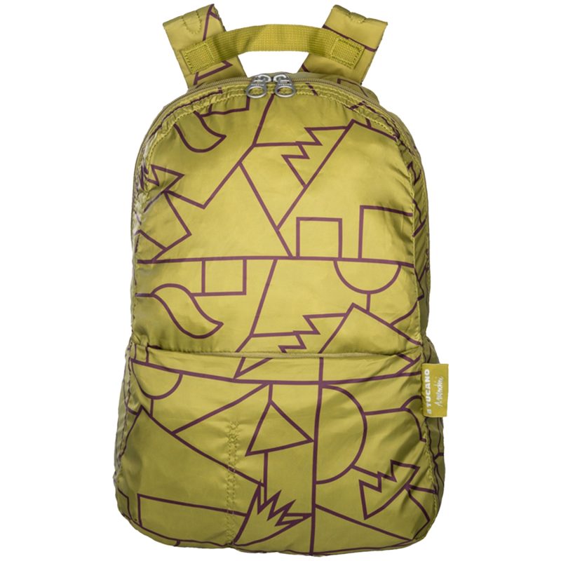 Custom TUCANO® - Italy MENDINI Recycled Modern Business Foldable Backpack - 1