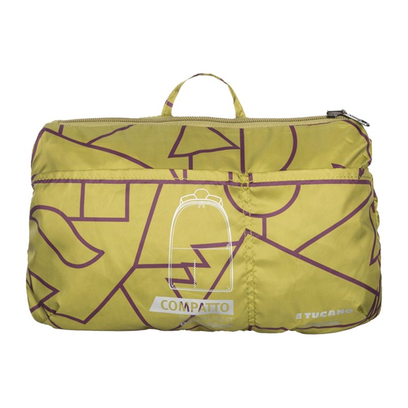 Custom TUCANO® - Italy MENDINI Recycled Modern Business Foldable Backpack - 5