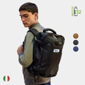 Custom TUCANO® - Italy TUGO M Recycled Exclusive Cabin Luggage Travel Backpack