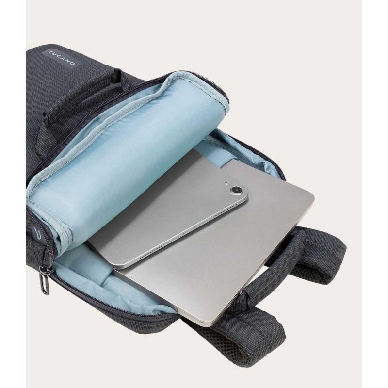 Custom TUCANO® - Italy WORK OUT 4 Recycled Modern Business Slim Backpack - 8