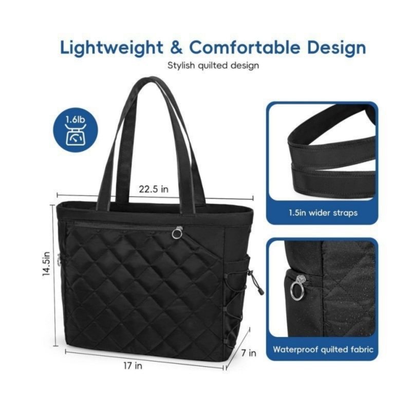 Custom Tennis Handbag Shoe Compartment Backpack Men Women Waterproof Pickleball Tote Bag - 1