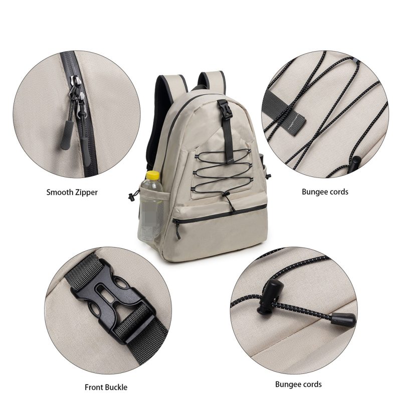 Custom Tennis Pickleball Backpack With Separate Shoe Compartment - 2