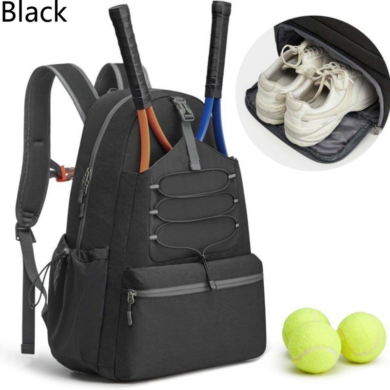 Custom Tennis Pickleball Backpack With Separate Shoe Compartment - 6