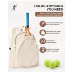 Custom Tennis Pickleball Double-Shoulder Backpack - 2