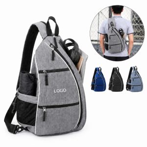 Custom Tennis Pickleball Sling Backpack for Rackets & Gear