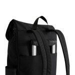 Custom Timbuk2 City Compass Recycled Polyester Flap Backpack - Jet Black - 3
