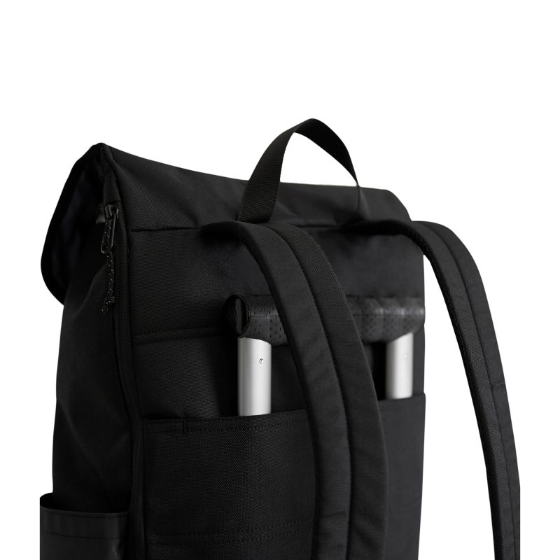 Custom Timbuk2 City Compass Recycled Polyester Flap Backpack - Jet Black - 3