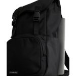 Custom Timbuk2 City Compass Recycled Polyester Flap Backpack - Jet Black - 4