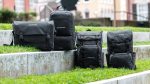 Custom Timbuk2 City Compass Recycled Polyester Flap Backpack - Jet Black - 6