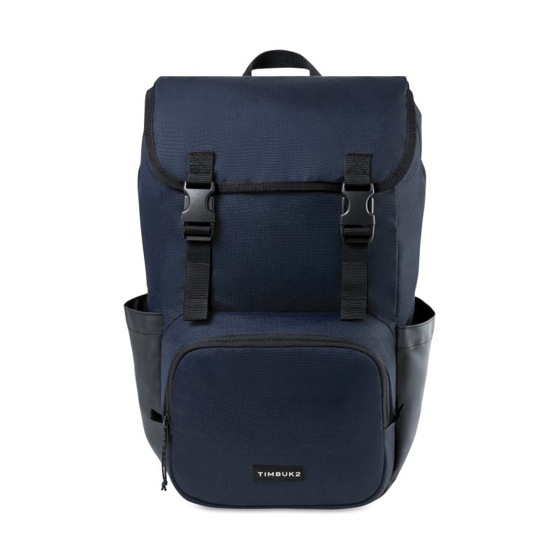 Custom Timbuk2 City Compass Recycled Polyester Flap Backpack - Nautical - 1
