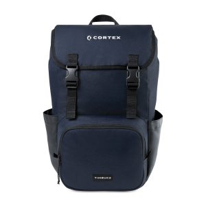 Custom Timbuk2 City Compass Recycled Polyester Flap Backpack - Nautical