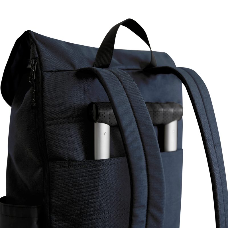 Custom Timbuk2 City Compass Recycled Polyester Flap Backpack - Nautical - 4