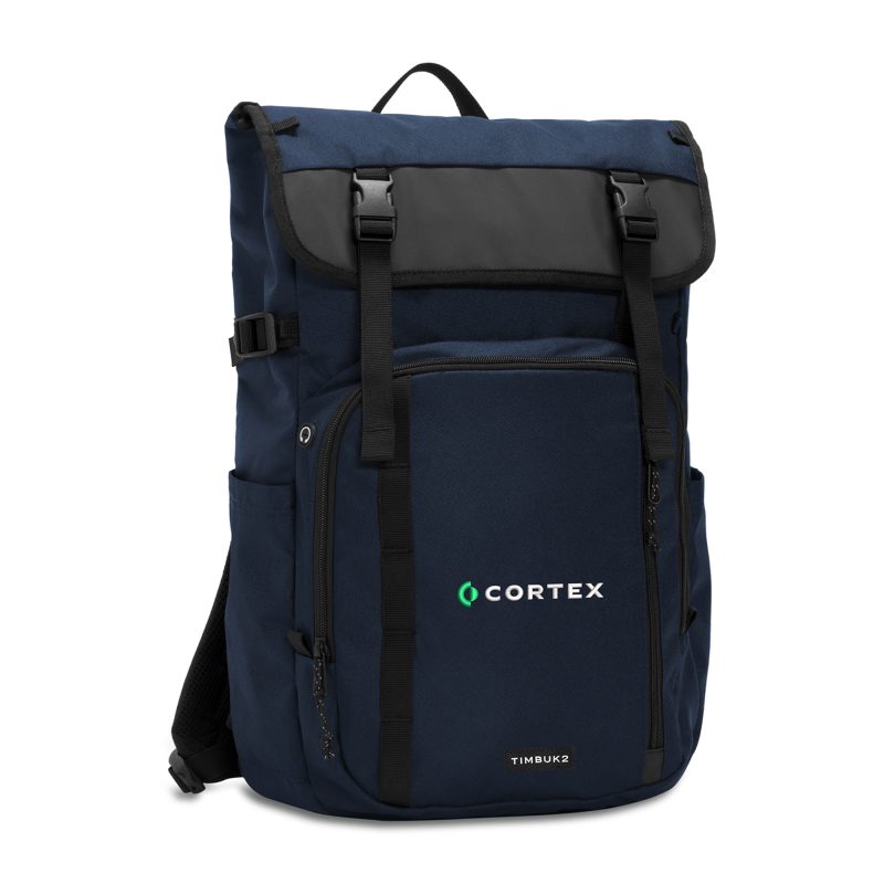 Custom Timbuk2 City Compass Recycled Polyester Tech Flap Pack - Nautical - 2
