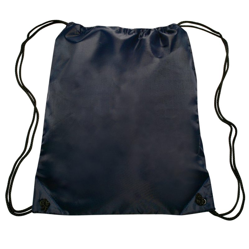 Custom Traditional Bags Drawstring Polyester Backpack (14" x 16.5") - 3