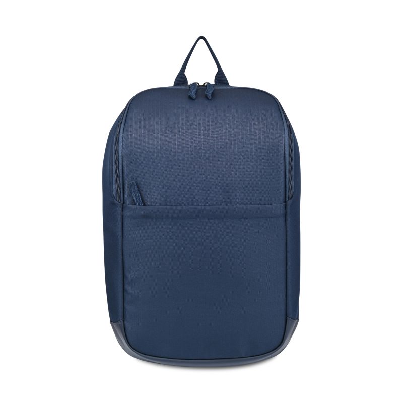 Custom Transit Recycled rPET Laptop Slim Backpack - Navy - 1
