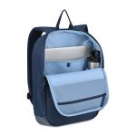 Custom Transit Recycled rPET Laptop Slim Backpack - Navy - 3